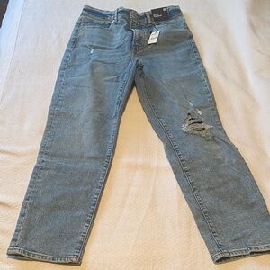 Express Women's Mom Jean Super High Rise Jeans